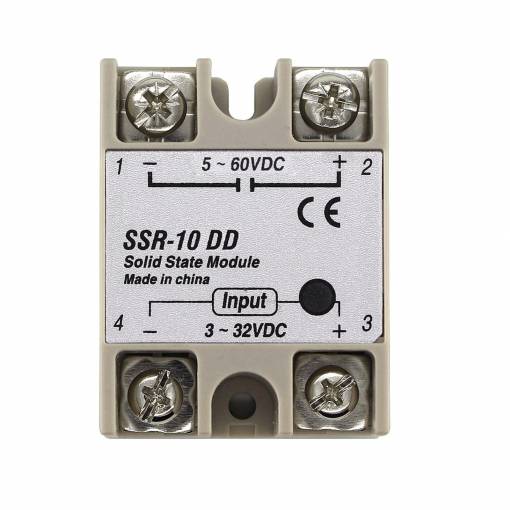 Foto - Relé SSR Solid State SSR-10DD 60VDC