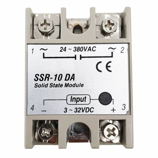 Foto - Solid State Relé SSR-10DA 380V