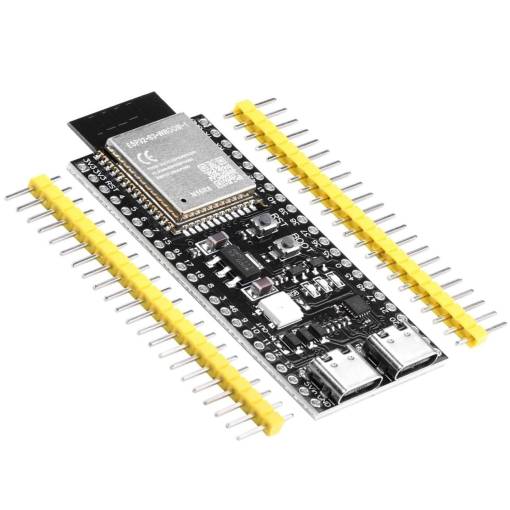 Foto - ESP32-S3 N16R8 – vývojový modul s WiFi a BLE 5.0 (nespájený, s pinovou lištou v balení)