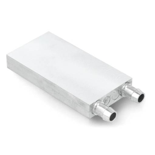 Foto - Vodný chladiaci blok (water cooling plate) – 40 × 80 × 12 mm