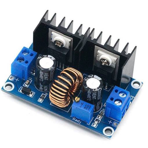 Foto - Step-down menič 4–40 V na 1.5–36 V – XL4016E1, max. 8 A / 200 W
