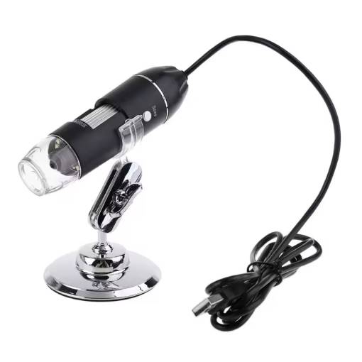 Foto - USB ručný multifunkčný mikroskop, zväčšenie 50x a 1000x
