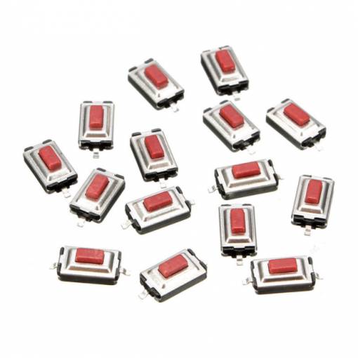 Foto - Mikrospínač 3 x 6 x 2,5 mm SMD - 2 piny