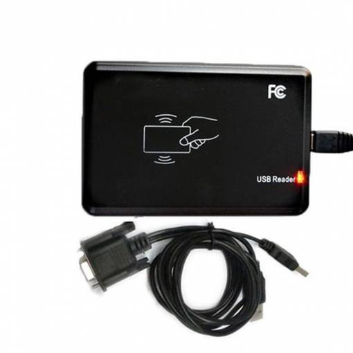 Foto - RFID čítačka s frekvenciou 125kHz a 13,56MHz RS232
