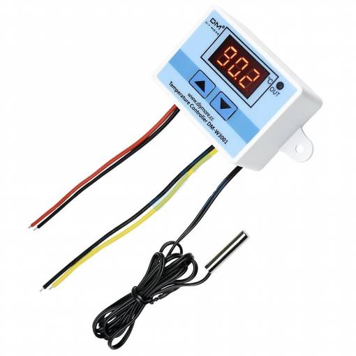 Foto - Nástenný digitálny termostat XH-W3001 - 24V 10A; -50°C až 110°C