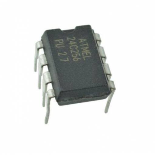 Foto - AT24C256-10PU-2.7 DIP-8 24C256 PU27 2-Wire Serial EEPROM