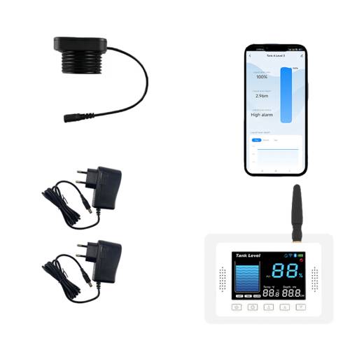 Foto - Hladinový senzor s LCD Monitorom WiFi TUYA/Smart Life