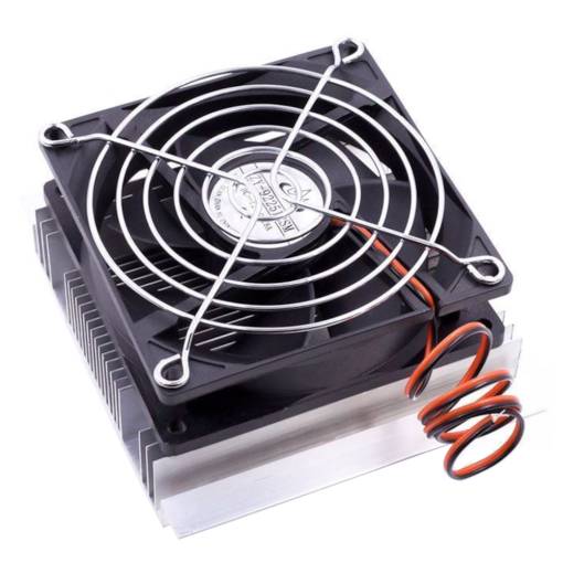 Foto - Chladič s 92mm ventilátorom pre 40mm Peltierov článok (napr. TEC1‑12706)