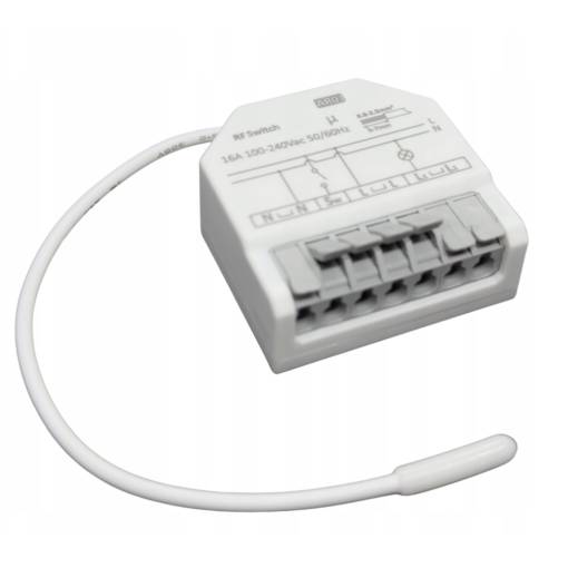 Foto - MINI jednokanálové relé ARO1 - 16A RF433 MHz