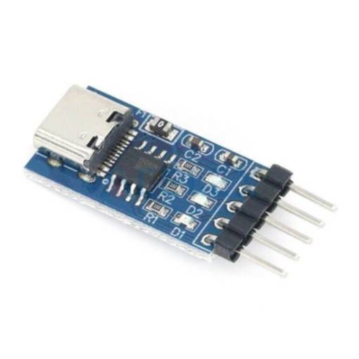 Foto - USB-C UART/TTL prevodník – CH340N (5 V) pre Arduino