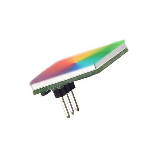 Foto - Modul kapacitného tlačidla, bistabilný - 3~6V DC, RGB Blikajúci