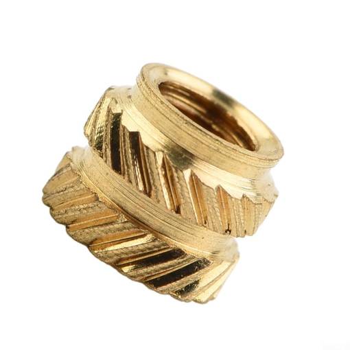 Foto - Závitová zápustná vložka M5x6x7 mosadzná