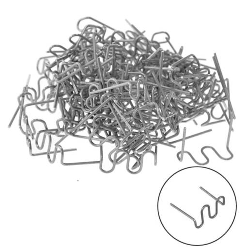 Foto - Sponky pre zváranie plastov, typ S - 100 ks