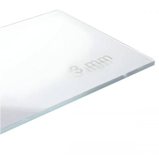 Foto - Akryl pre laserové spracovanie 500 x 300 x 3 mm - Priehľadný