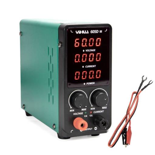 Foto - Laboratorny zdroj YIHUA 605D-III - 60V 5A 300W