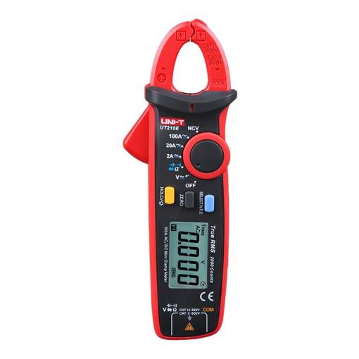 Foto - Digitálny kliešťový multimeter - neinvazívne meranie prúdu až 1000A, V, A, Ω, Hz, F, vodivosť, NCV, VFD, Svietidlo