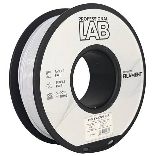 Foto - Filament HS-PLA Professional LAB - Bílý, 1kg