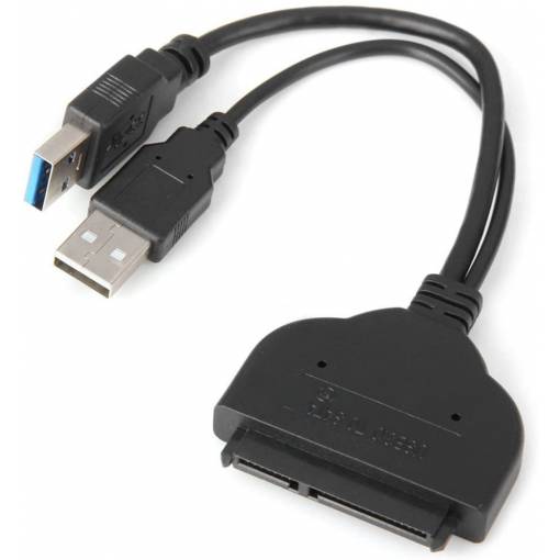 Foto - Adaptér USB 3.0 na SATA 22 pin pre 2.5" HDD a SSD