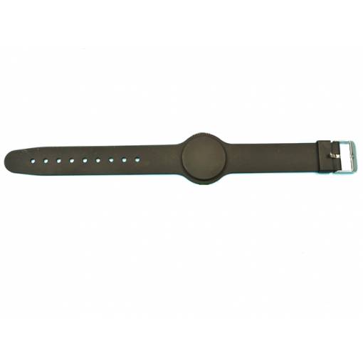 Foto - RFID čipové náramkové hodinky 125KHz - Zapínací, čierny