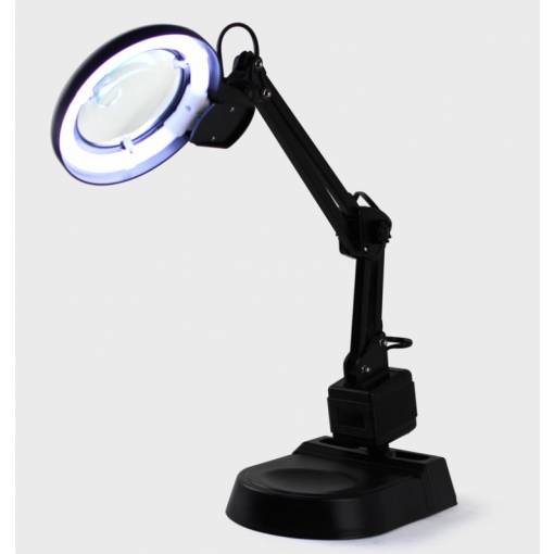 Foto - Lampa s lupou 90 mm 3D - 10D s ramenom