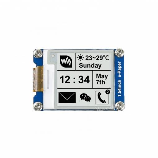 Foto - Waveshare 1,54" 200 x 200 e-paper displej HAT - 2 farby
