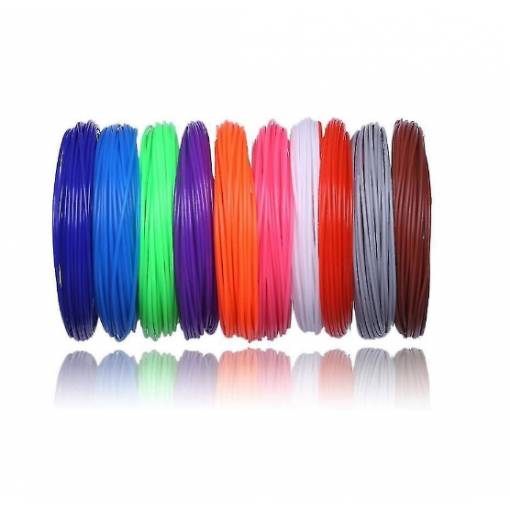 Foto - Sada farebných 10 filamentov pre 3D pero - 10 metrov