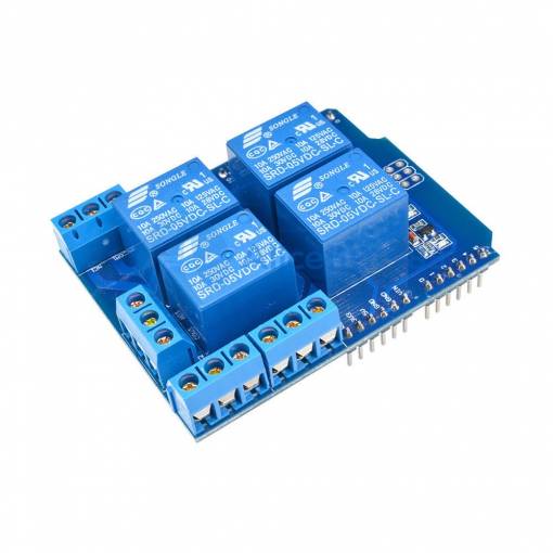 Foto - UNO R3 relé Shield pre Arduino