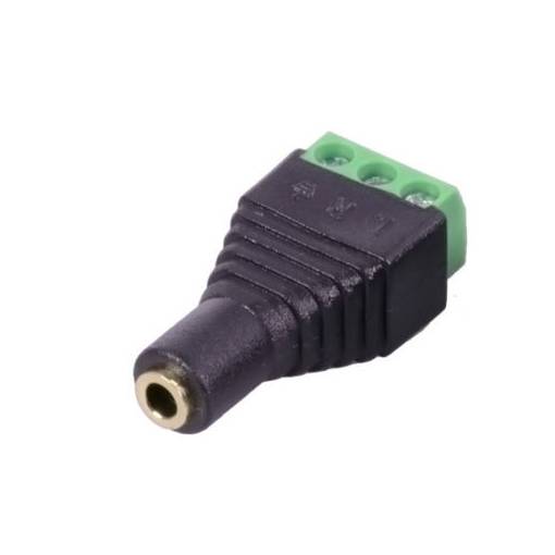 Foto - Adaptér jack 3.5 mm na svorkovnici - Samica