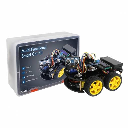 Foto - LAFVIN Smart robot car - Multifunkčný Bluetooth Kit s UNO R3