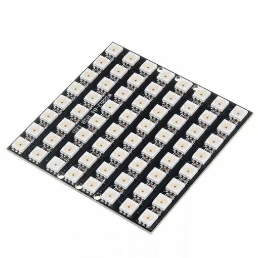 Foto - RGB LED matica 8 x 8 Neopixel WS2812B