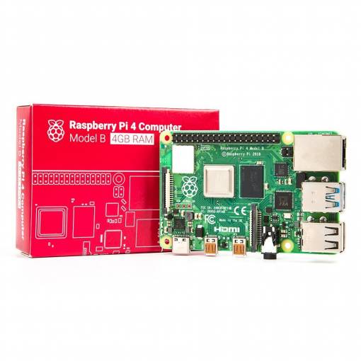 Foto - Raspberry Pi 4 Model B - 4GB RAM