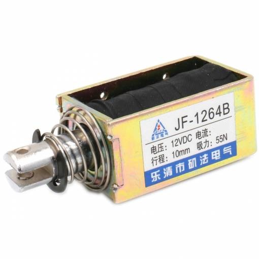 Foto - Ťažný elektromagnet 12V 55N JF-1264B