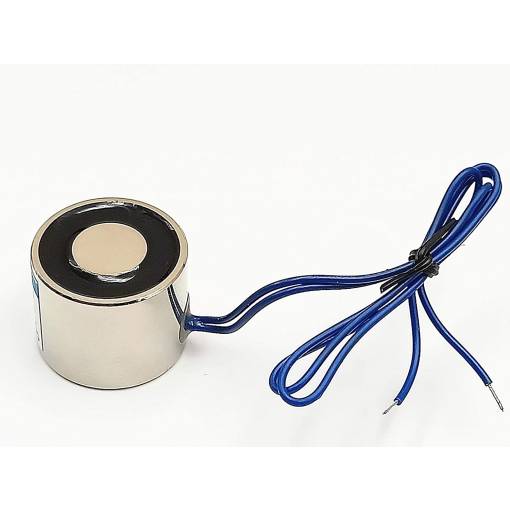 Foto - Prídržný elektromagnet - 12V, 15kg/150N - 30 x 22 mm