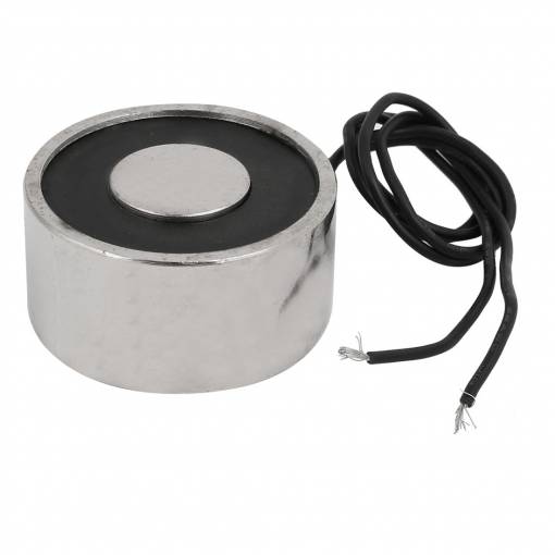 Foto - Prídržný elektromagnet - 12V, 25kg/250N - 34 x 25 mm