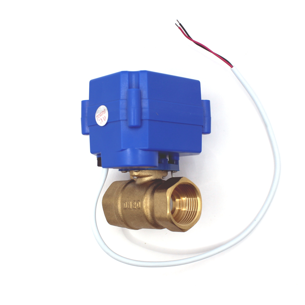 E-shop Motorizovaný guľový ventil G3/4" DN20 3~6VDC CR01