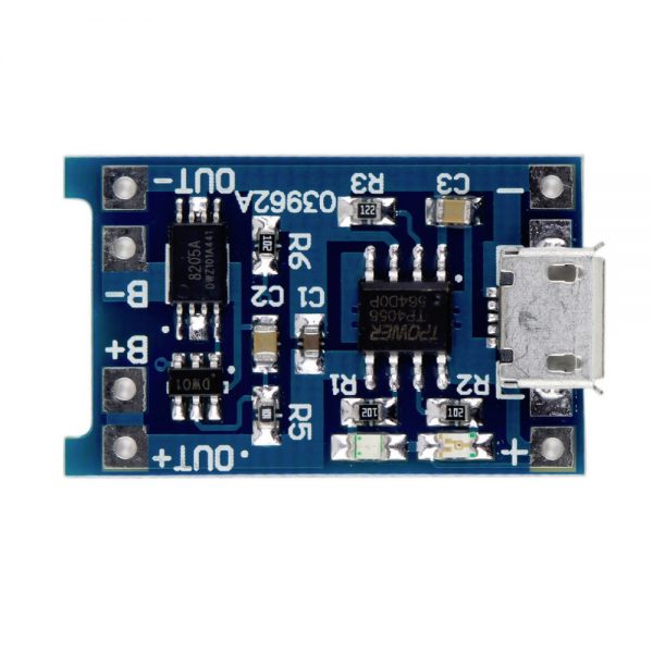 E-shop TP4056 Micro USB nabíjačka Li-Ion batérií s ochranou
