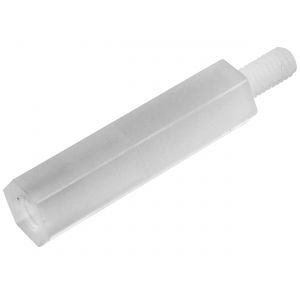 E-shop Dištančný plastový stĺpik - M3 x 10 mm