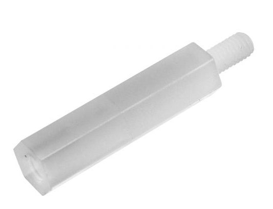 E-shop Dištančný plastový stĺpik - M3 x 30 mm