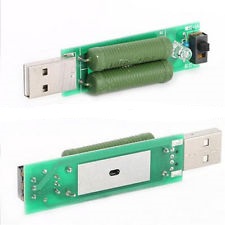 E-shop USB záťažový rezistor 1A, 2A (5W a 10W)