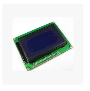 E-shop Grafický LCD displej ST7920 128 x 64 - Modré podsvietenie