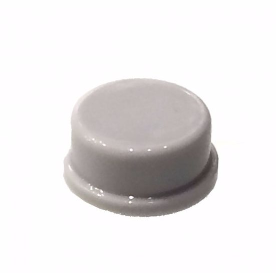E-shop Gombík pre mikrospínač - Biely, 12 x 12 x 7,3 mm