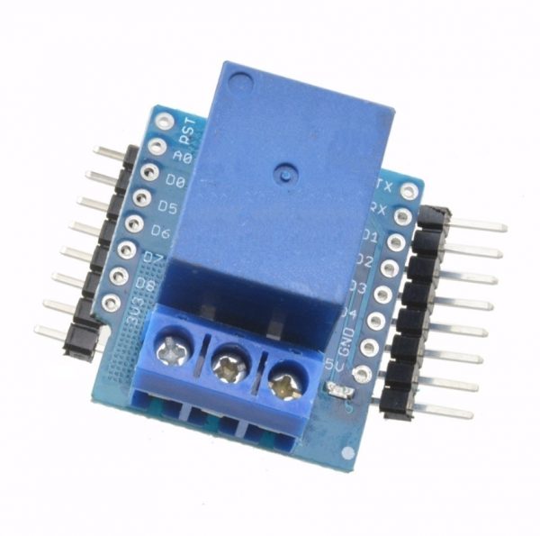 E-shop WeMos Relé shield pre vývojovú dosku Arduino WeMos D1 Mini ESP8266