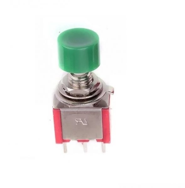 E-shop Tlačidlový spínač DS-612 - Zelený